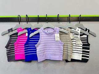 regata poliamida com listras